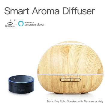 GX.Diffuser 300ML Smart Wifi Essential Oil Diffuser Compatible With Amazon Alexa Work With Appp Control Humidifier Aromathery
GX.Diffuser 300ML Smart Wifi Essential Oil Diffuser Compatible With Amazon Alexa Work With Appp Control Humidifier Aromathery