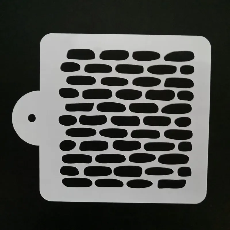 Brick Wall Cake Stencil Mould Plastic Stencil for Painting Craft Fondant Cake Decorating Tools
Brick Wall Cake Stencil Mould Plastic Stencil for Painting Craft Fondant Cake Decorating Tools
