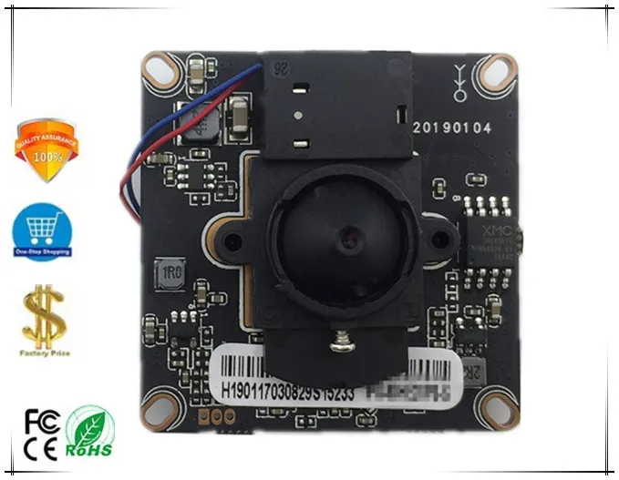 H.265/H.264 HD IP Camera Module Board 3516E+SC2235 with Mini Lens All Color 1080P 1920*1080 1/2.7 CMOS ONVIF CMS XMEYE P2P
H.265/H.264 HD IP Camera Module Board 3516E+SC2235 with Mini Lens All Color 1080P 1920*1080 1/2.7 CMOS ONVIF CMS XMEYE P2P
