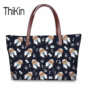 THIKIN Women Handbags Cartoon Bear Printing Shoulder Bag Tote Female Messenger Bags Ladies Girls Shopping Handbag Beach Tote Bag
THIKIN Women Handbags Cartoon Bear Printing Shoulder Bag Tote Female Messenger Bags Ladies Girls Shopping Handbag Beach Tote Bag