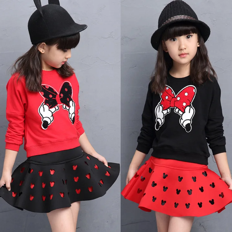 2019 new Children's clothing sets Spring autumn Girls cotton cute sweatshirts+Embroidered skirt Two piece suit baby kids clothes
2019 new Children's clothing sets Spring autumn Girls cotton cute sweatshirts+Embroidered skirt Two piece suit baby kids clothes