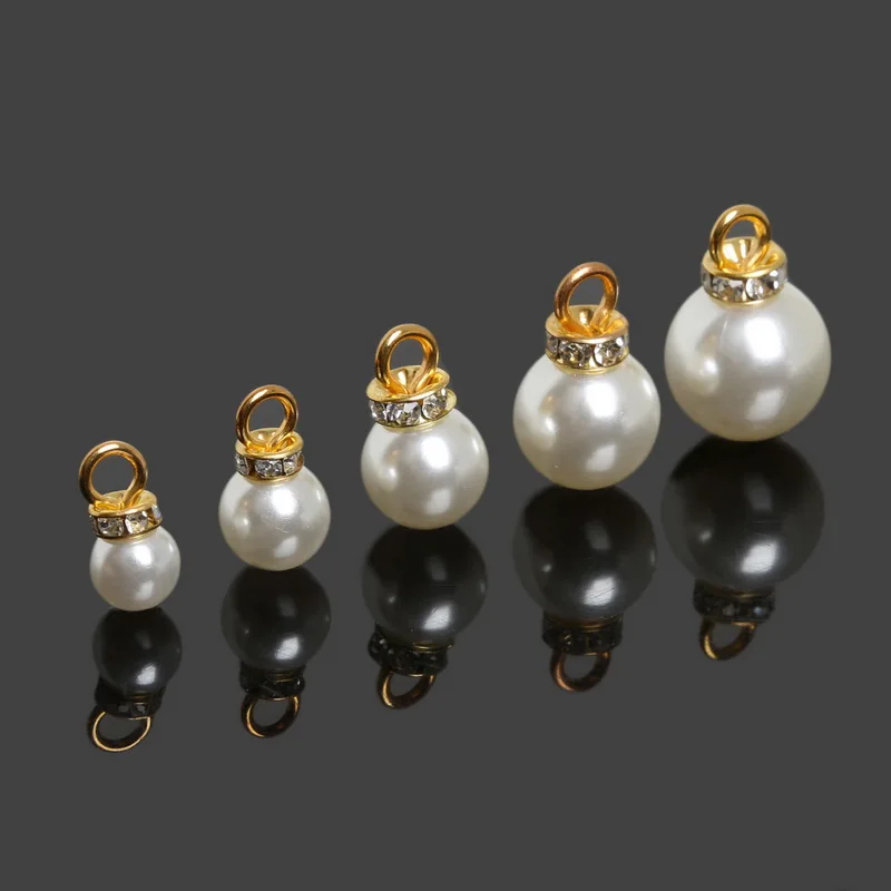 New Arrival 10PCS Round ABS Imitation Pearl Smooth Surface Charms Pendants for Earring Bracelet Choker Necklace Jewelry Making
New Arrival 10PCS Round ABS Imitation Pearl Smooth Surface Charms Pendants for Earring Bracelet Choker Necklace Jewelry Making