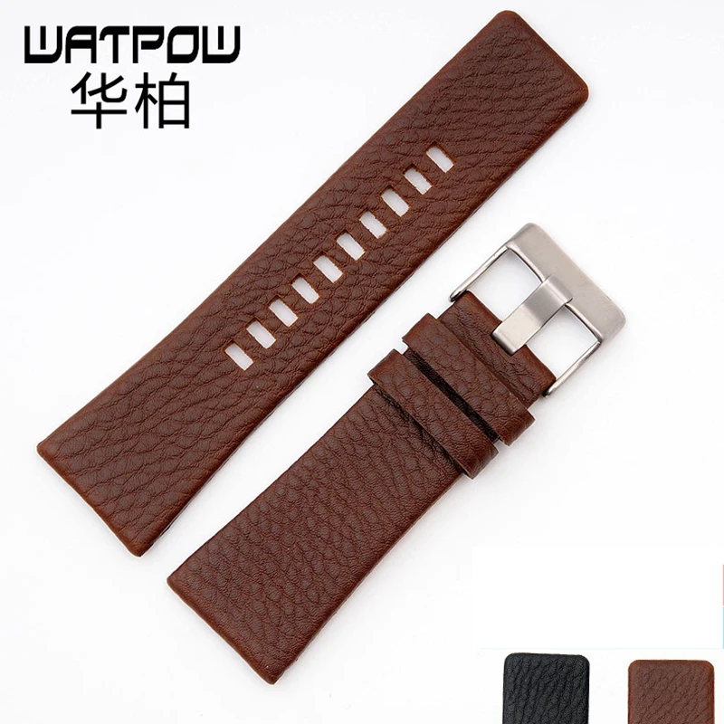 

20 24 26 27 28 mm For Diesel Watch Strap Wrist Watch Belt For DZ7313/22/7257 Clock Bracelet Watchband Straps Tang Montre Homme