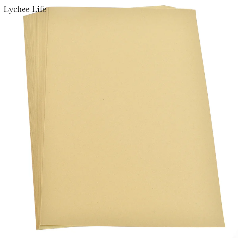 Lychee Life 50pcs/pack High Quality PVC A4 Kraft Paper Printing Label DIY Handmade Sticker Home Crafts Accessories
Lychee Life 50pcs/pack High Quality PVC A4 Kraft Paper Printing Label DIY Handmade Sticker Home Crafts Accessories