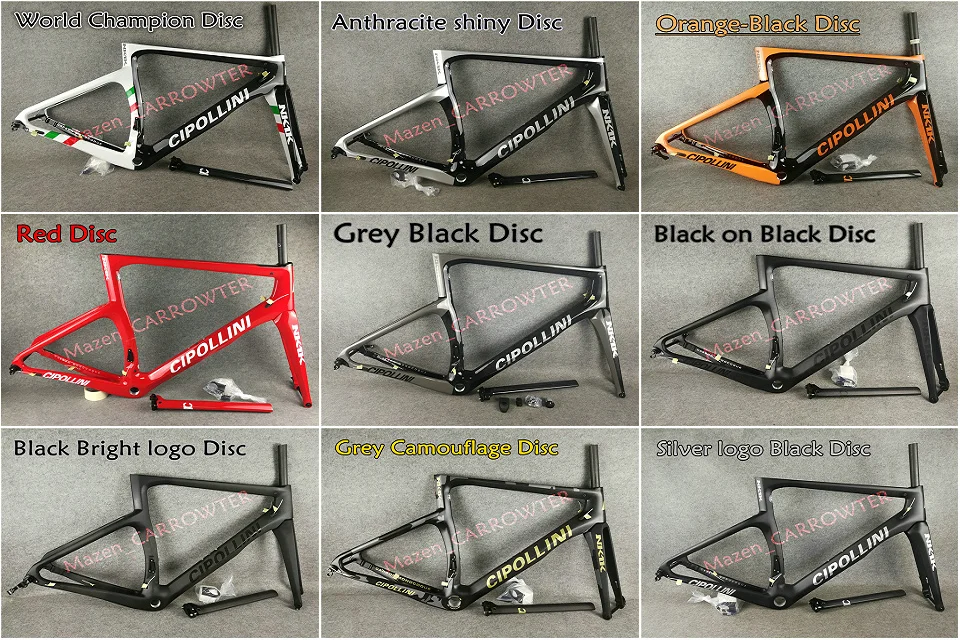 Cheap 13 painting T1000 UD Colnago Concept carbon road frame bicycle Frameset With BB68/BB30 XXS/XS/S/M/L/XL for your selection 59