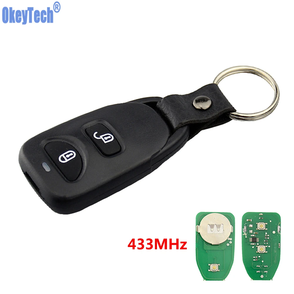OkeyTech High Quality Car Remote Control Key Fob 2+1 3 Buttons 433MHz for Hyundai Tucson Santa Fe 2005-2009 No LOGO
OkeyTech High Quality Car Remote Control Key Fob 2+1 3 Buttons 433MHz for Hyundai Tucson Santa Fe 2005-2009 No LOGO