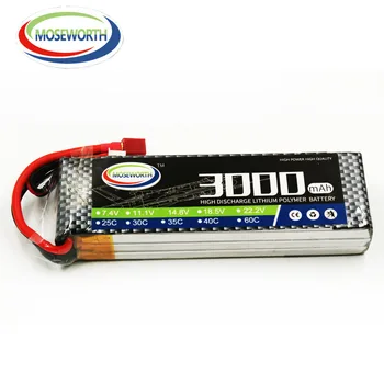 RC Lipo Battery 3S 11.1V 3000mAh 60C-120C For RC Car Drone Quadcopter Boat Airplane Helicopter Tank Remote Control Batteries 3S
RC Lipo Battery 3S 11.1V 3000mAh 60C-120C For RC Car Drone Quadcopter Boat Airplane Helicopter Tank Remote Control Batteries 3S