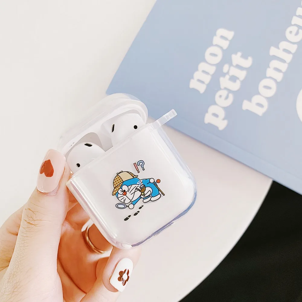 Cartoon Soft TPU Doraemon Earphone Clear Case for Apple AirPods 1 2 Wireless Wired Charging Box Transparent Cute Totoro Bag Case
Cartoon Soft TPU Doraemon Earphone Clear Case for Apple AirPods 1 2 Wireless Wired Charging Box Transparent Cute Totoro Bag Case