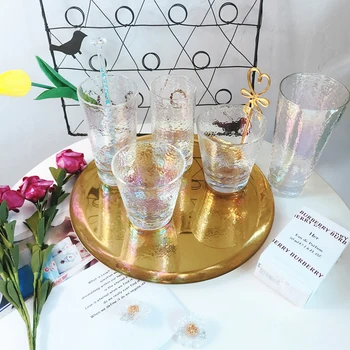 Creative water glass for drinking Rainbow glass cup fashion drinking glass beer glass whiskey glass shot glass bar drinking ware
Creative water glass for drinking Rainbow glass cup fashion drinking glass beer glass whiskey glass shot glass bar drinking ware