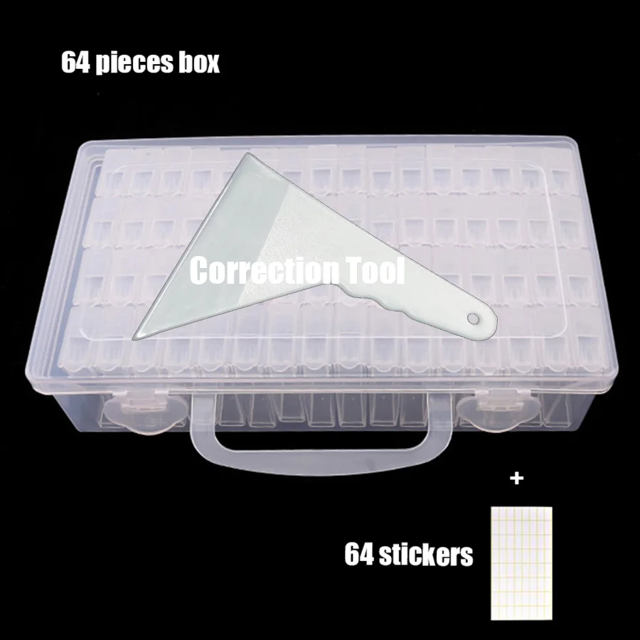 Diamond Painting Accessories 64pcs bottle box Kuke Fixed Tool Diamant Painting Holder Daimond painting Boxes Embroidery tools
Diamond Painting Accessories 64pcs bottle box Kuke Fixed Tool Diamant Painting Holder Daimond painting Boxes Embroidery tools