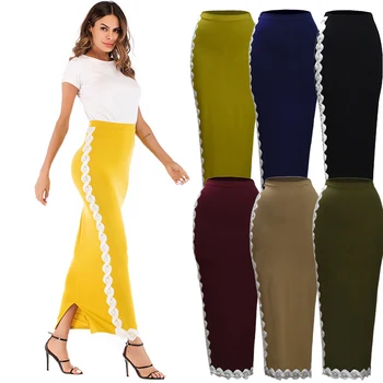Plus Size Faldas Mujer Moda 2018 Winter Long High Waist Lace Bodycon Maxi Skirt Abaya Muslim Jupe Femme Skirts Womens Clothing
Plus Size Faldas Mujer Moda 2018 Winter Long High Waist Lace Bodycon Maxi Skirt Abaya Muslim Jupe Femme Skirts Womens Clothing