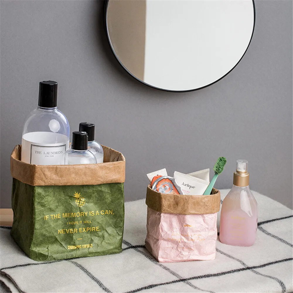 Vogue Chic Washable Waterproof Kraft Paper Storage Bag Nordic Flower Succulents Pots Plants Grow Bag Paper Storage Bags for Home
Vogue Chic Washable Waterproof Kraft Paper Storage Bag Nordic Flower Succulents Pots Plants Grow Bag Paper Storage Bags for Home