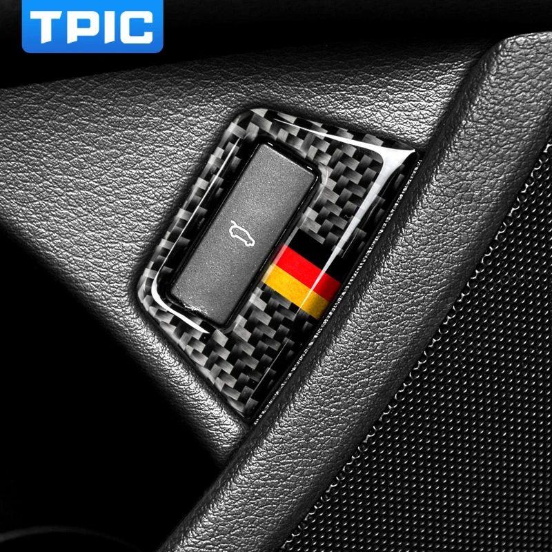 Auto Interior Carbon Fiber Rear Trunk Button Switch Panel Protection Car Stickers Decals Car Styling For Audi Q7 4l 2008-2015
Auto Interior Carbon Fiber Rear Trunk Button Switch Panel Protection Car Stickers Decals Car Styling For Audi Q7 4l 2008-2015