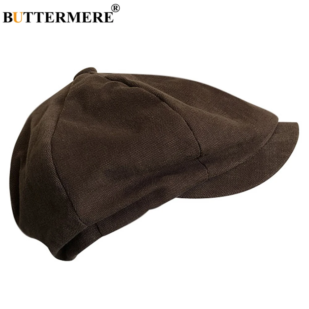 BUTTERMERE 100% Cotton Flat Caps Men Coffee Painter Newsboy Hat Male Autumn Solid Octagonal Cap Gatsby Driver Duckbill Beret Hat
BUTTERMERE 100% Cotton Flat Caps Men Coffee Painter Newsboy Hat Male Autumn Solid Octagonal Cap Gatsby Driver Duckbill Beret Hat