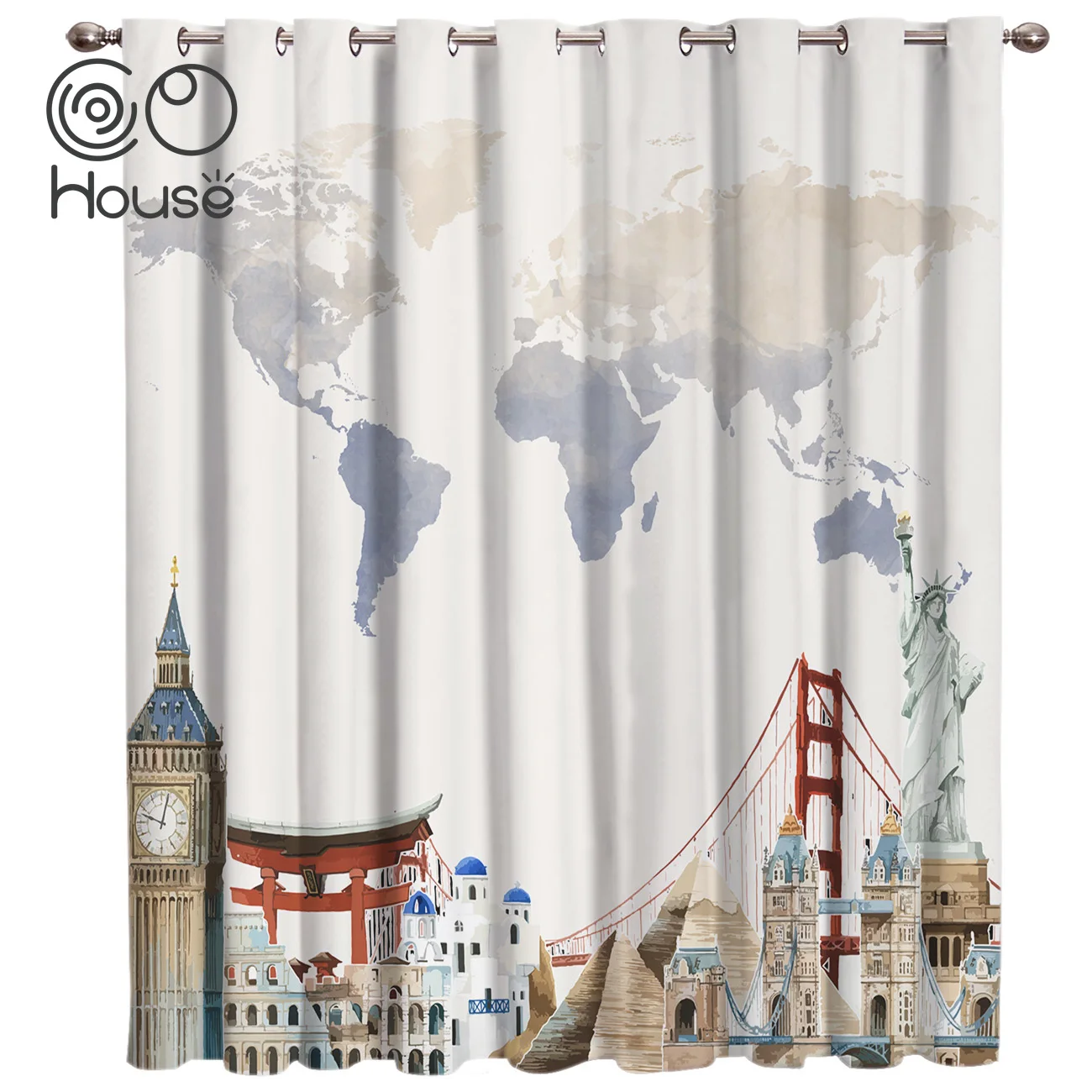 COCOHouse World Map Room Curtains Large Window Living Room Bathroom Bedroom Outdoor Indoor Decor Swag Kids Curtain Panels With
COCOHouse World Map Room Curtains Large Window Living Room Bathroom Bedroom Outdoor Indoor Decor Swag Kids Curtain Panels With
