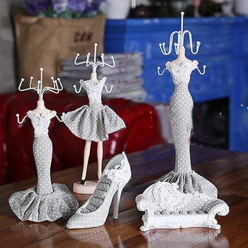 4 Pieces Charm Lady Shoe Dress Mannequin Jewelry Organizer Display Stand Hanging
4 Pieces Charm Lady Shoe Dress Mannequin Jewelry Organizer Display Stand Hanging