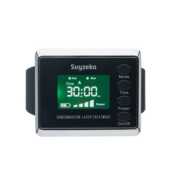 physiotherapy equipment semiconductor laser treatment instrument 650nm low level soft cold laser therapy watch (LLLT) for diabet
physiotherapy equipment semiconductor laser treatment instrument 650nm low level soft cold laser therapy watch (LLLT) for diabet