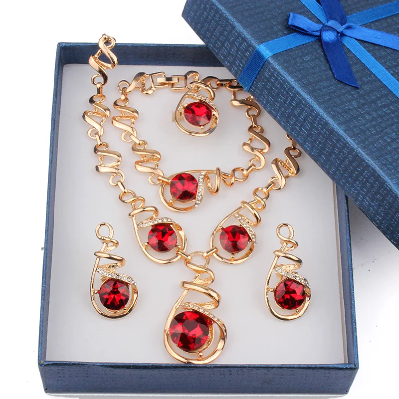 FARLENA Jewelry Fashion Crystal Necklace Earrings Bangle & Ring for Women African Dubai Bridal Jewelry sets
FARLENA Jewelry Fashion Crystal Necklace Earrings Bangle & Ring for Women African Dubai Bridal Jewelry sets