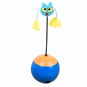 Multi-functional Automatic Rotary Cats Tumbler Toy with Laser Pointer Food Dispenser for Kitten Cats TB Sale
Multi-functional Automatic Rotary Cats Tumbler Toy with Laser Pointer Food Dispenser for Kitten Cats TB Sale