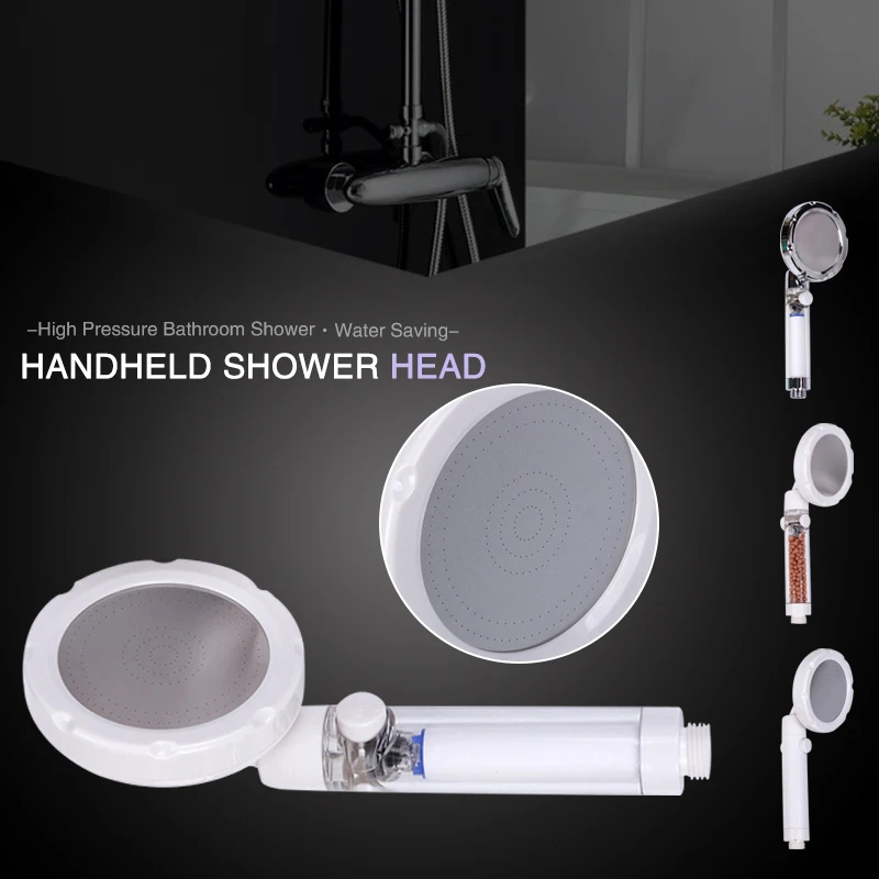 Shower Head With Negative Ion Activated Ceramic Balls High Pressure Shower Head Water Saving Shower Head Hollder bathroom
Shower Head With Negative Ion Activated Ceramic Balls High Pressure Shower Head Water Saving Shower Head Hollder bathroom