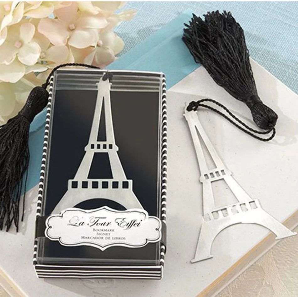 2017 Romantic Eiffel Tower Bookmarks With Tassel Metal Bookmark Stationery Wedding Gifts free shipping
2017 Romantic Eiffel Tower Bookmarks With Tassel Metal Bookmark Stationery Wedding Gifts free shipping