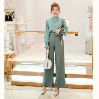 Spring 2019 new fashion elegant bow loose straight pants women Office lady OL high waist wide leg pants casual Zipper trousers
Spring 2019 new fashion elegant bow loose straight pants women Office lady OL high waist wide leg pants casual Zipper trousers