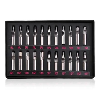 Best 22pcs/lot 22 Sizes Tattoo Tips 304 Stainless Steel Tattoo Nozzle Tips for Tattoo Needles Set Kit
Best 22pcs/lot 22 Sizes Tattoo Tips 304 Stainless Steel Tattoo Nozzle Tips for Tattoo Needles Set Kit