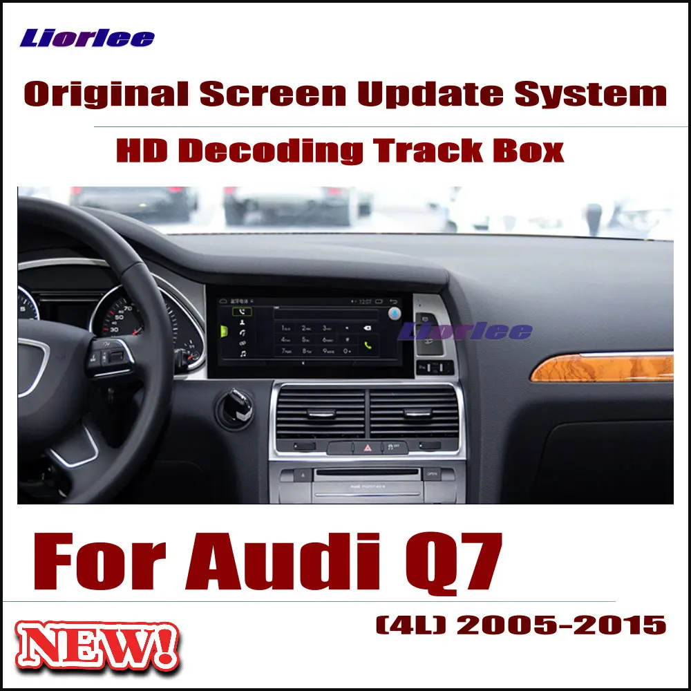Liorlee Original Car Screen Update Decoder system For Audi Q7 (4L) 2005-2015 Parking Rear view Camera Carplay Interface Adapter
Liorlee Original Car Screen Update Decoder system For Audi Q7 (4L) 2005-2015 Parking Rear view Camera Carplay Interface Adapter