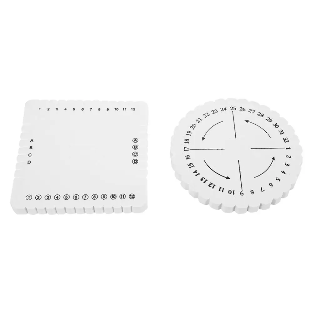 2Pcs/Set DIY Materials Sewing Tools Kumihimo Handmade Weaving Disk Beading Macrame Braided Cord String Bracelet Round Square
2Pcs/Set DIY Materials Sewing Tools Kumihimo Handmade Weaving Disk Beading Macrame Braided Cord String Bracelet Round Square