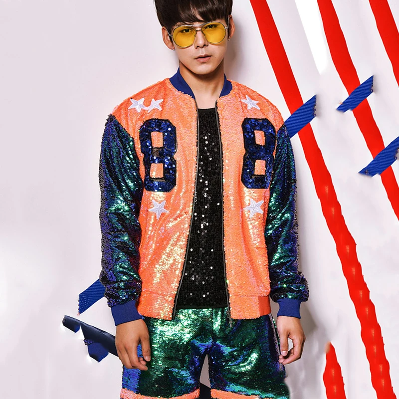 Jazz Stage Costume Nightclub Hip Hop Singers Dancer Outfit Men DJ Sequin Performing Clothing DS Gogo Pole Dance Clothes DNV10483
Jazz Stage Costume Nightclub Hip Hop Singers Dancer Outfit Men DJ Sequin Performing Clothing DS Gogo Pole Dance Clothes DNV10483