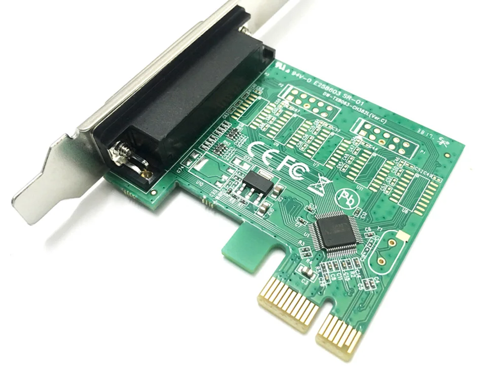 ZML Expansion Parallel Card PCI-E Post Card Adapter (8)