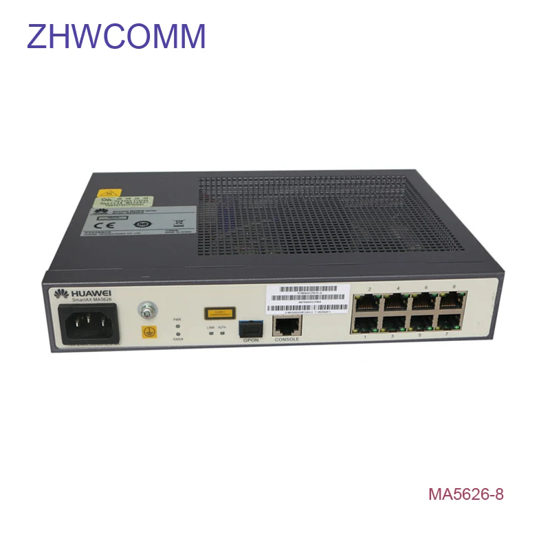 ZHWCOMM Hua wei 19 inch MA5626-8 PD GPON AC /EPON/GE terminal with 8 ethernet ports Fiber switch
ZHWCOMM Hua wei 19 inch MA5626-8 PD GPON AC /EPON/GE terminal with 8 ethernet ports Fiber switch