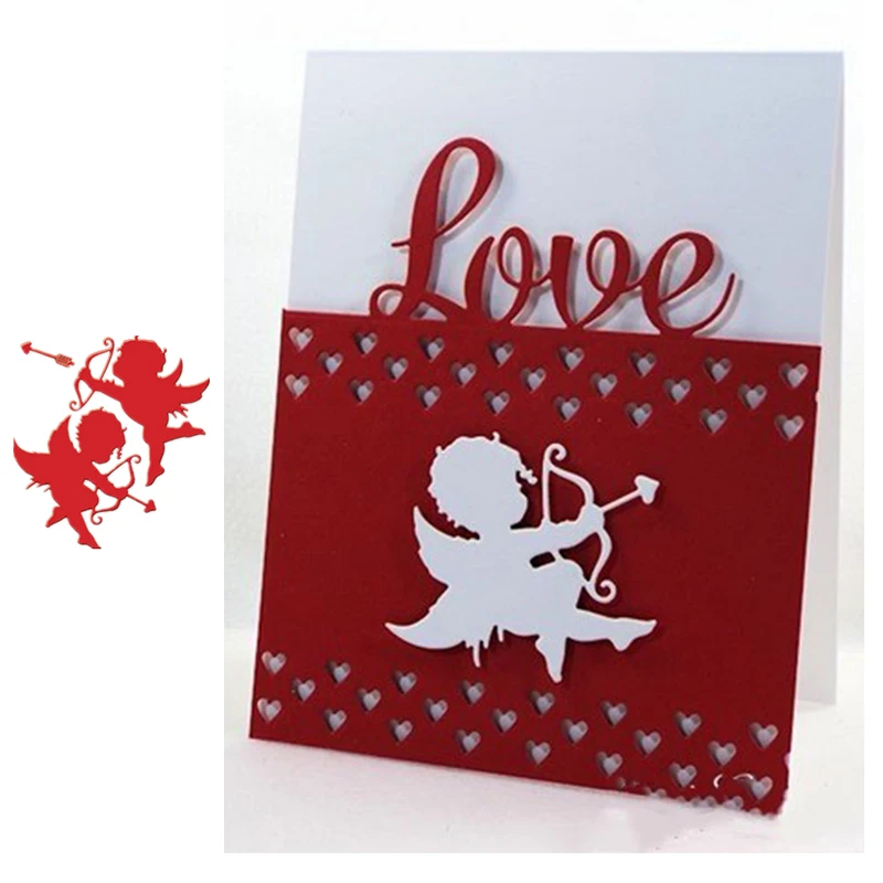 Angel Cupid Metal Cutting Dies for Scrapbooking Paper Craft Embossing Die Card Making Stencils New 2019 Valentine
Angel Cupid Metal Cutting Dies for Scrapbooking Paper Craft Embossing Die Card Making Stencils New 2019 Valentine