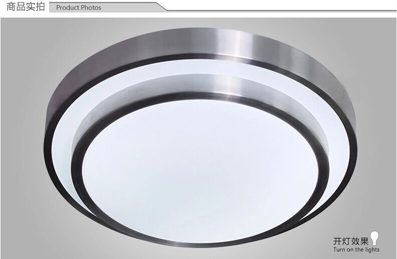 69% Double Aluminum Line LED light 24W Dia 35CM SMD5730 LED Ceiling Light For Indoor LED light Ceiling Lamp led kitchen light