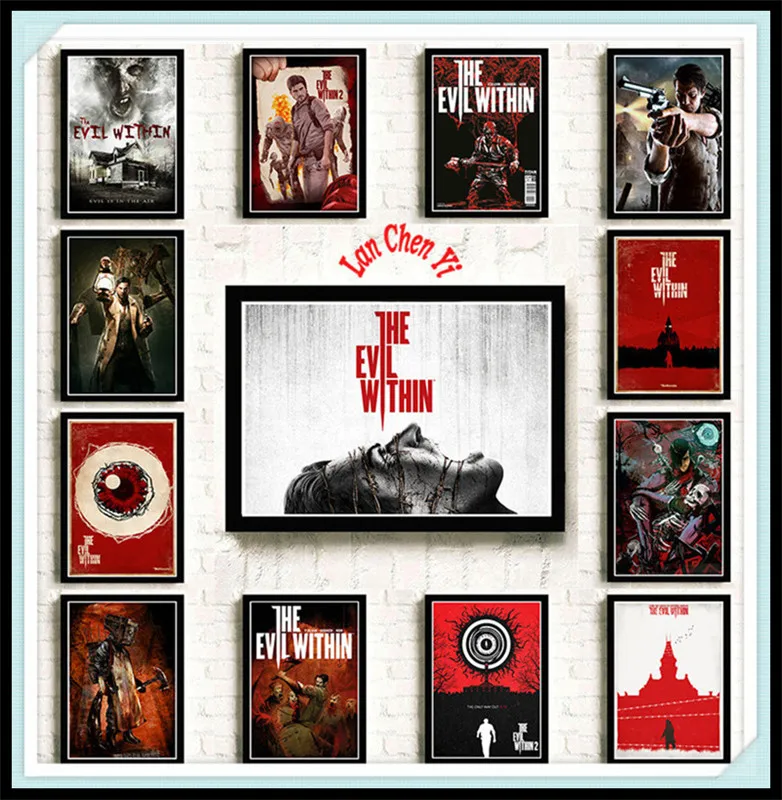Game The Evil Within Coated paper poster Cafe Vintage High quality Printing Drawing core Decorative Painting
Game The Evil Within Coated paper poster Cafe Vintage High quality Printing Drawing core Decorative Painting