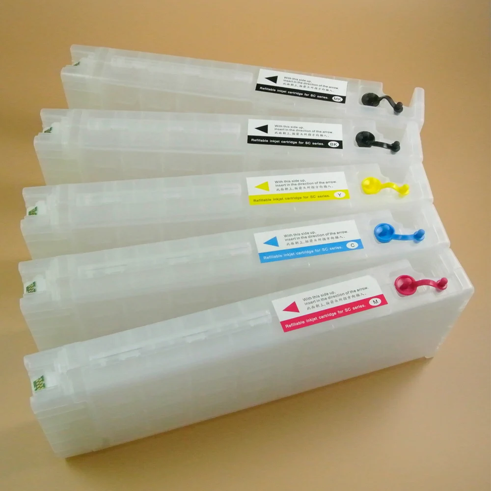 700ML Refillable Ink Cartridges With Chip For Epson SureColor T3200 T5200 T7200 T3270 T5270 T7270 chip stable
700ML Refillable Ink Cartridges With Chip For Epson SureColor T3200 T5200 T7200 T3270 T5270 T7270 chip stable