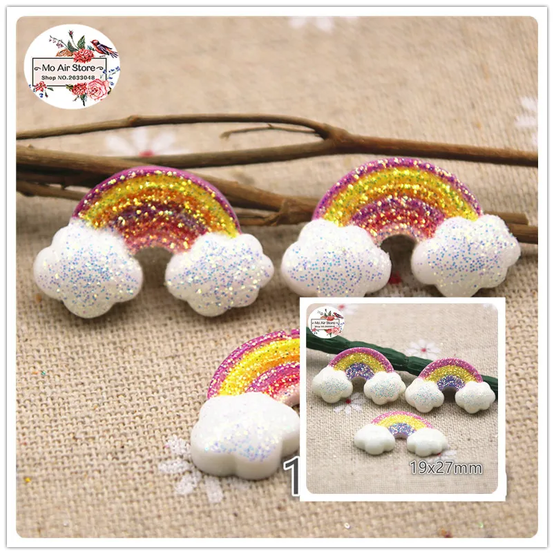 10pcs rain bow shiny Resin Flat back Cabochon Art Supply Decoration Charm Craft DIY 19x27mm
10pcs rain bow shiny Resin Flat back Cabochon Art Supply Decoration Charm Craft DIY 19x27mm