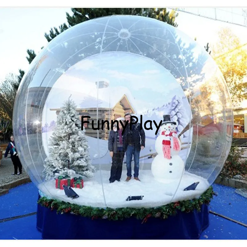 Clear Decorating Inflatable Christmas Plastic Balls1