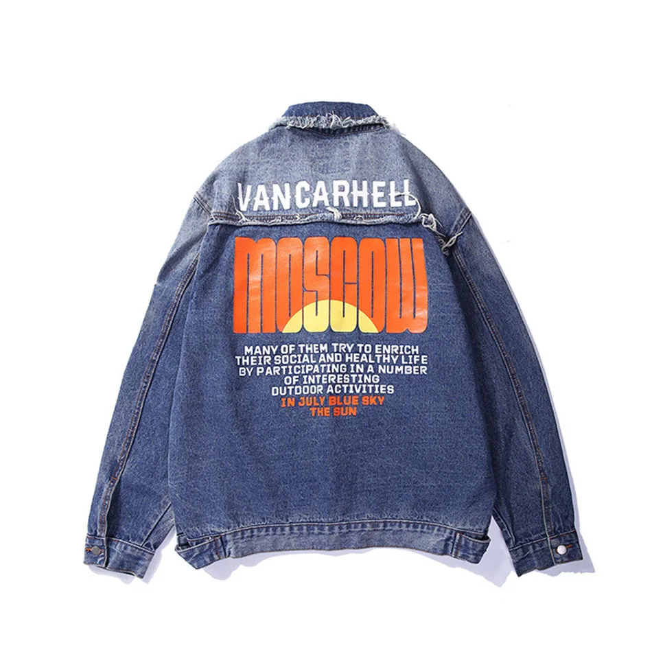 Men's Plus Size Hole Print Denim Jacket Streetwear Hip Hop Zipper Mens Coats and Jackets Bomber Windbreaker Designer Coat
Men's Plus Size Hole Print Denim Jacket Streetwear Hip Hop Zipper Mens Coats and Jackets Bomber Windbreaker Designer Coat