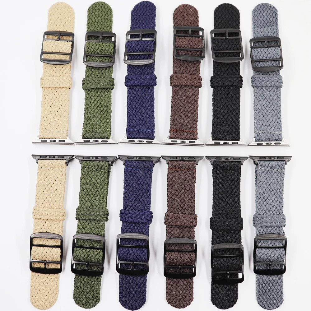 Soft Breathable Nylon Polyester Watch Strap For iwatch 4 Band 40mm 44mm Sport Bracelet Strap for Apple Watch Band Series 4 3/2/1
Soft Breathable Nylon Polyester Watch Strap For iwatch 4 Band 40mm 44mm Sport Bracelet Strap for Apple Watch Band Series 4 3/2/1