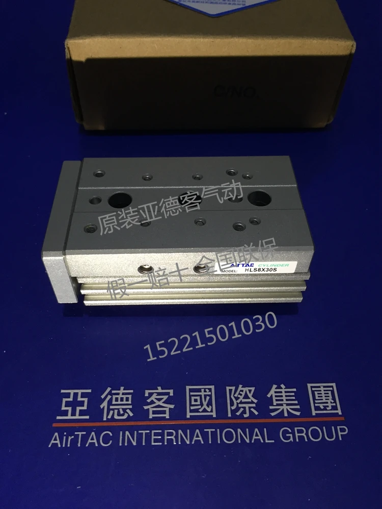 Biaxial Roller type new original Pneumatic Actuator Accurate Slider cylinder HLS8X30S
Biaxial Roller type new original Pneumatic Actuator Accurate Slider cylinder HLS8X30S