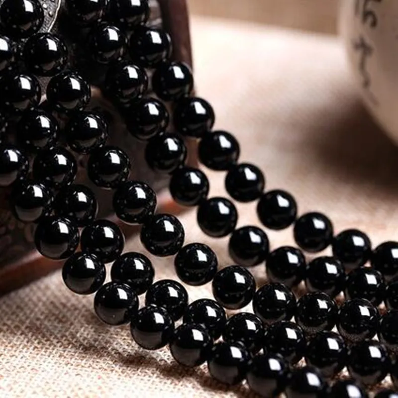 4 6 8 10 12 MM A Quality Black Onyx Stone Round Stone Beads DIY Fashion Bead Bracelet Necklace Jewelry
4 6 8 10 12 MM A Quality Black Onyx Stone Round Stone Beads DIY Fashion Bead Bracelet Necklace Jewelry