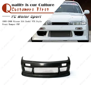 FRP Fiber Glass VTX Style Front Bumper Fit For 1995-1996 Nissan S14 Zenki Body Kit Front Bumper Car-styling
FRP Fiber Glass VTX Style Front Bumper Fit For 1995-1996 Nissan S14 Zenki Body Kit Front Bumper Car-styling