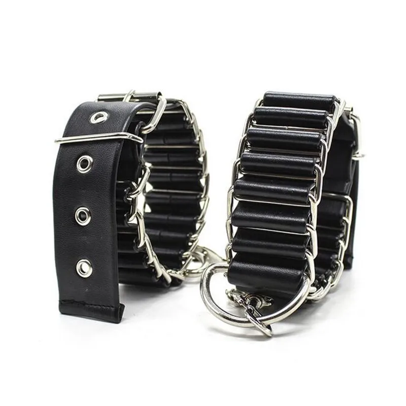 2-High-Quality-Adult-Games-Fetish-Sexy-Restraints-Bondage-Hand-Cuffs-Ankle-Cuffs-BDSM-Sex-Products-Erotic