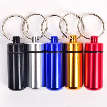 200PCS/LOT Waterproof Aluminum Safe Pill Box Case Bottle Cache Drug Holder Container Keychain Medicine Box Health Care Stash
200PCS/LOT Waterproof Aluminum Safe Pill Box Case Bottle Cache Drug Holder Container Keychain Medicine Box Health Care Stash