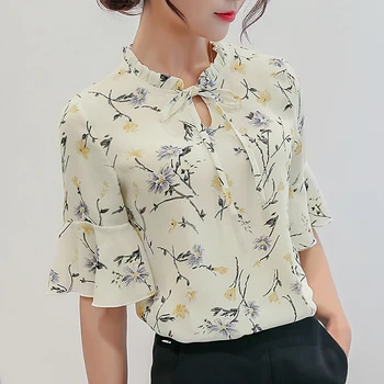 2019 Summer Women Chiffon Blouse Short Sleeve Colors Ladies Office Ladies Shirts Plus Size Work Top Plus Size Casual Female
2019 Summer Women Chiffon Blouse Short Sleeve Colors Ladies Office Ladies Shirts Plus Size Work Top Plus Size Casual Female