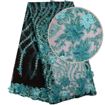 2019 French Lace Fabric Green Wedding High Class African Tulle Lace Fabric 5 Yard 3D Flowers Embroidered Tulle Lace Fabric 1400
2019 French Lace Fabric Green Wedding High Class African Tulle Lace Fabric 5 Yard 3D Flowers Embroidered Tulle Lace Fabric 1400