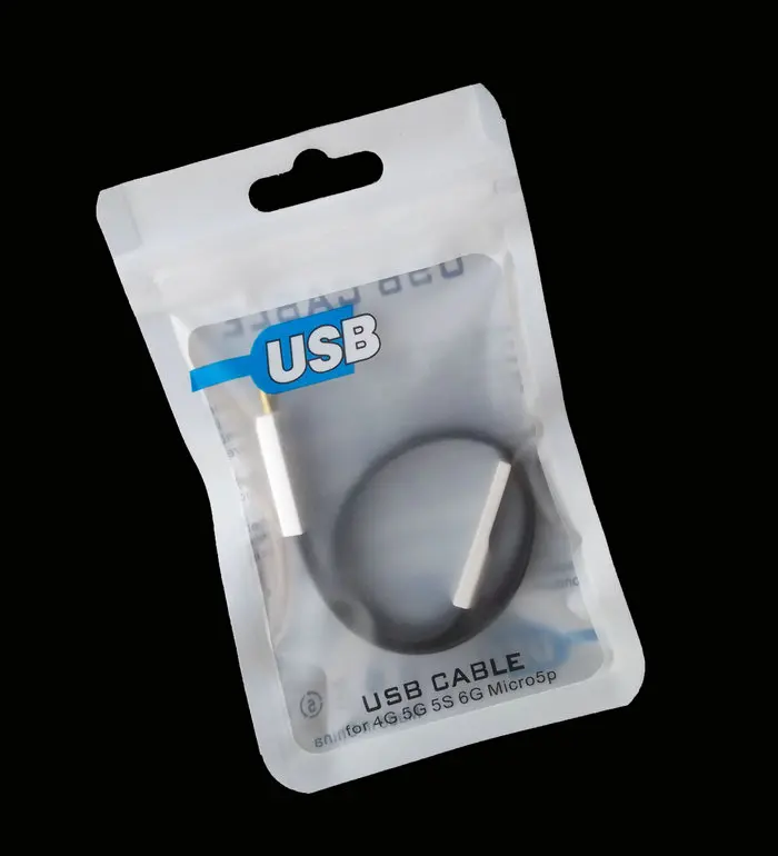 200pcs white Plastic zipper Retail package bag For iphones samsung mobile USB cable hang hole zip lock packaging bag
200pcs white Plastic zipper Retail package bag For iphones samsung mobile USB cable hang hole zip lock packaging bag