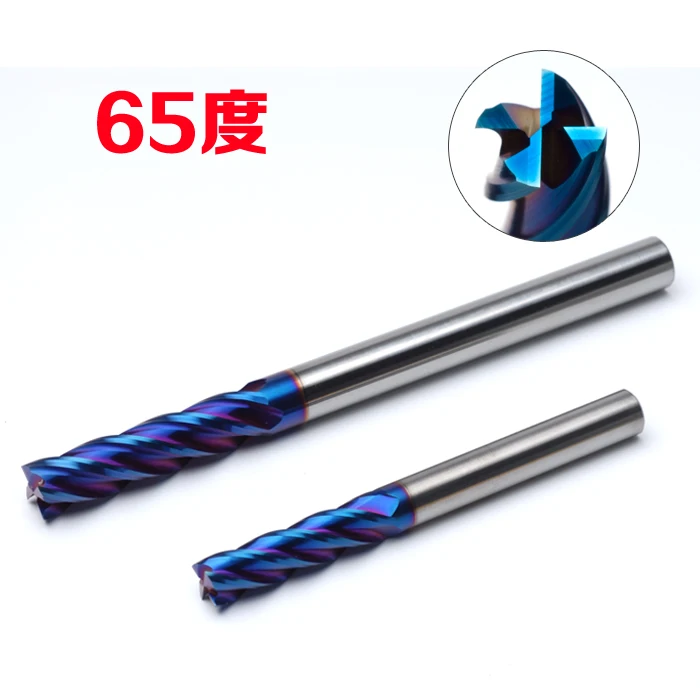 HRC65 Degree Extended Shank Flat End Milling Cutter 4 Blades Flat End Mills Long Tungsten Alloy Stainless Steel Cutter
HRC65 Degree Extended Shank Flat End Milling Cutter 4 Blades Flat End Mills Long Tungsten Alloy Stainless Steel Cutter
