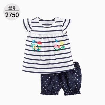 Female baby children's clothing sets summer two-piece suit 1-3 years old children's clothes cotton short-sleeved T-shirt shorts
Female baby children's clothing sets summer two-piece suit 1-3 years old children's clothes cotton short-sleeved T-shirt shorts
